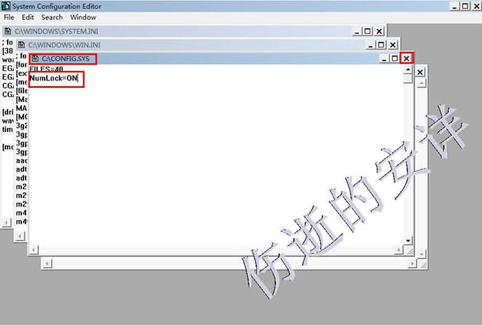 设置默认打开或关闭数字键盘的方法