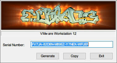VMware12注册机