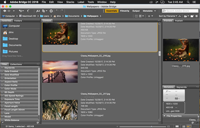 Adobe Bridge  CC 2018 中文破解版下载【注册机+Windows版+Mac版】