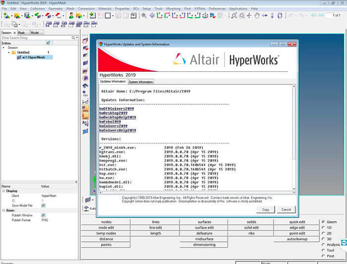 Altair HyperWorks 2019.1.6 破解版下载