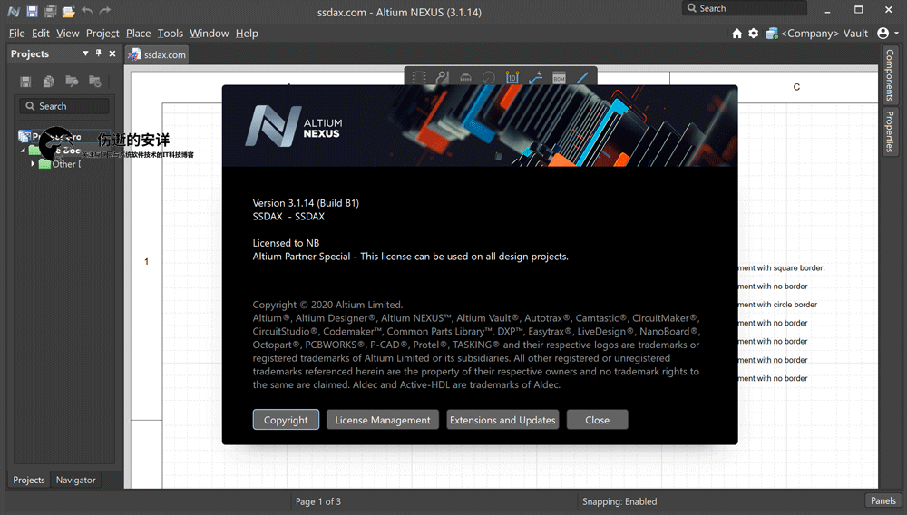 Altium Nexus 3.2.7 build 87 破解版下载