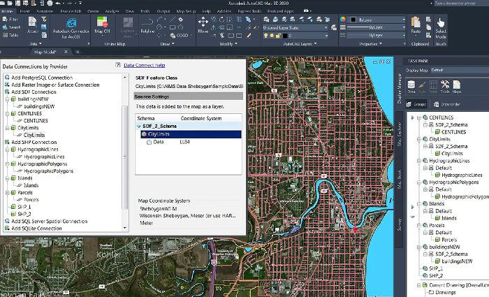 Autodesk AutoCAD Map 3D 2020.0.1 破解版下载