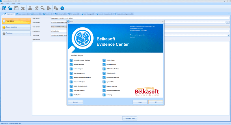 Belkasoft Evidence Center 2020 v9.9.4611 破解版下载