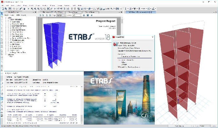 CSI ETABS 18.1.1 破解版下载