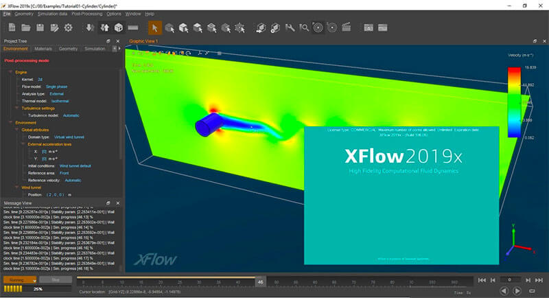 DS Simulia XFlow 2019x Build 106.05 破解版下载