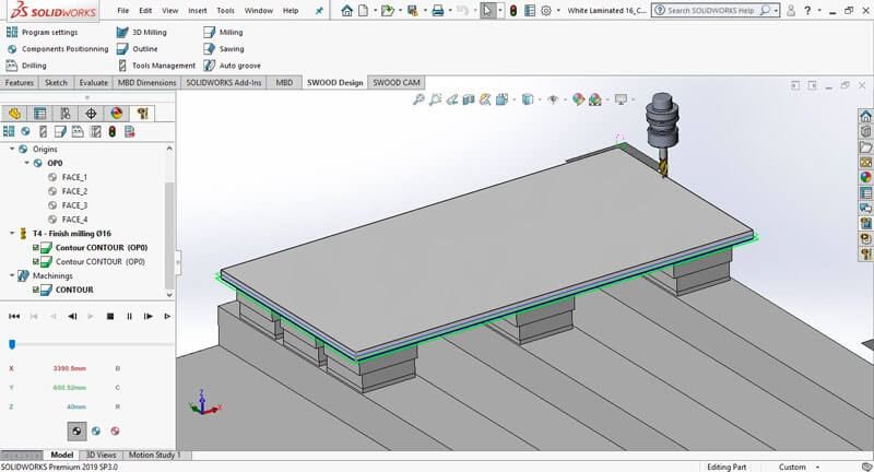 EFICAD SWOOD 2019 SP3 for Solidworks 破解版下载