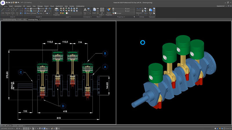 GstarCAD 2020 Professional Build 200113 破解版下载