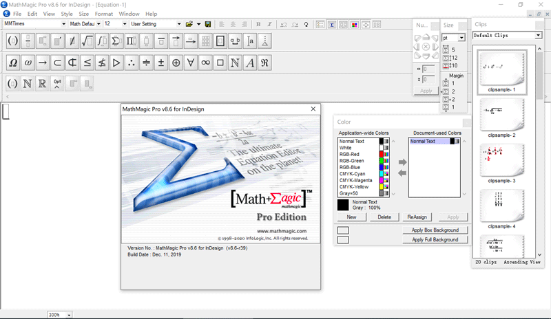 MathMagic Pro for Adobe InDesign 8.6.0.39 破解版下载