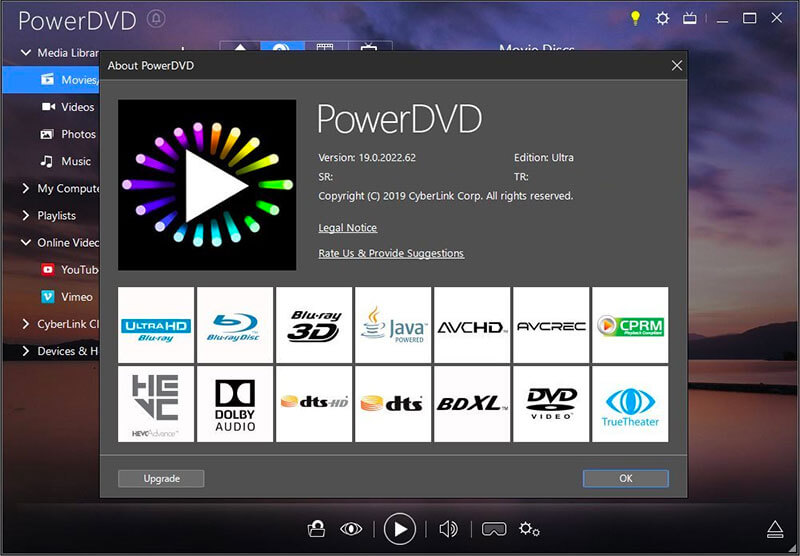 CyberLink PowerDVD Ultra 19.0.2403.62 破解版下载