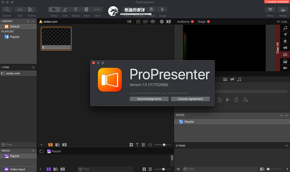 ProPresenter 7.16.2 破解版下载【Win+Mac】