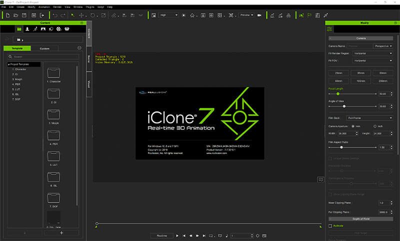 Reallusion iClone Pro 7.92.5425.1 破解版下载