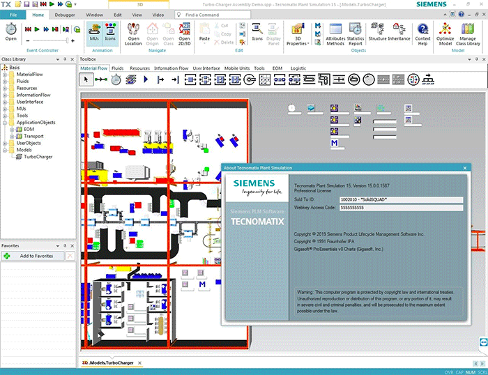 Siemens Tecnomatix Plant Simulation 15.2.1 破解版下载