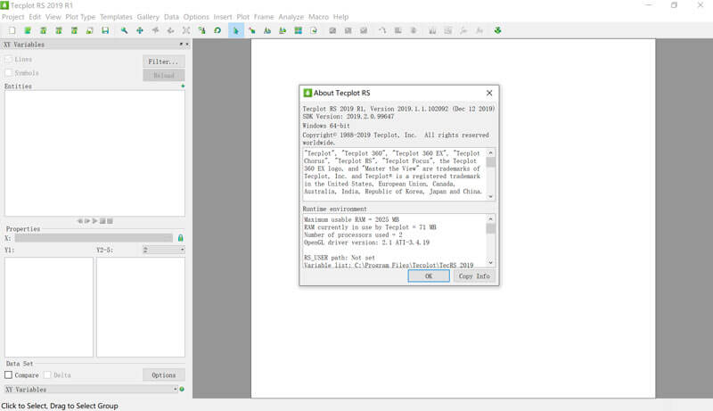 Tecplot RS 2019 R1 m2 v2019.1.1.106620 破解版下载【Win+Linux】