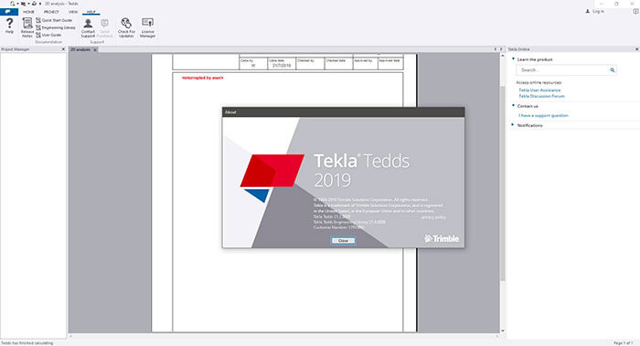 Tekla Tedds 2019 SP3 21.3.0 With Enginnering Librarie 破解版下载