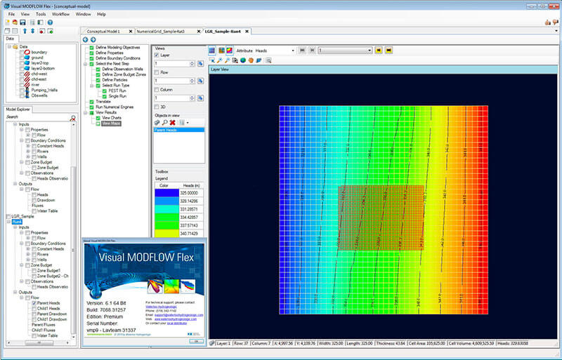 Waterloo Hydrogeologic Visual MODFLOW Flex 6.1 破解版下载