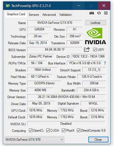 GPU-Z 2.59.0汉化版下载