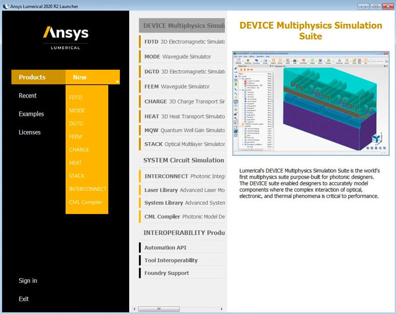 ANSYS Lumerical 2020 R2.4 破解版下载