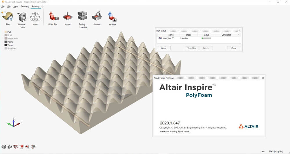 Altair Inspire PolyFoam 2020.1.1 破解版下载