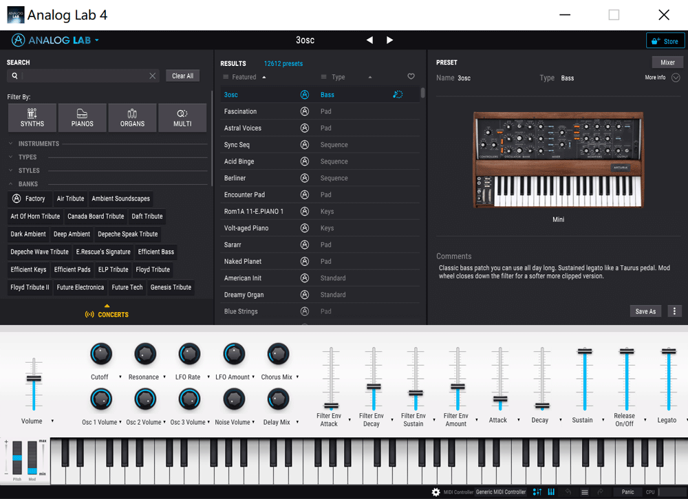 Arturia Analog Lab 4.2.3 破解版下载【Win+Mac】