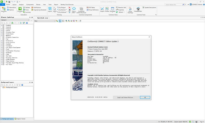 Bentley OpenFlows CivilStorm CONNECT Edition v10.04.00.158 Update 4 破解版下载
