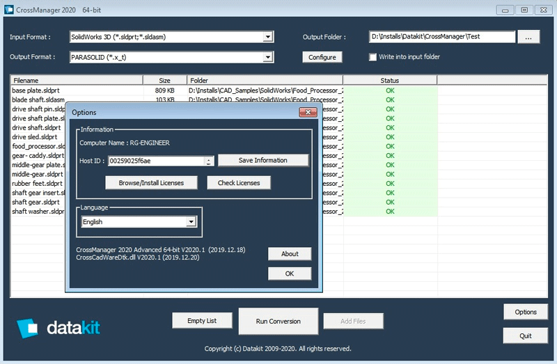 DATAKIT CrossManager 2020.4 build 2020-10-14 破解版下载