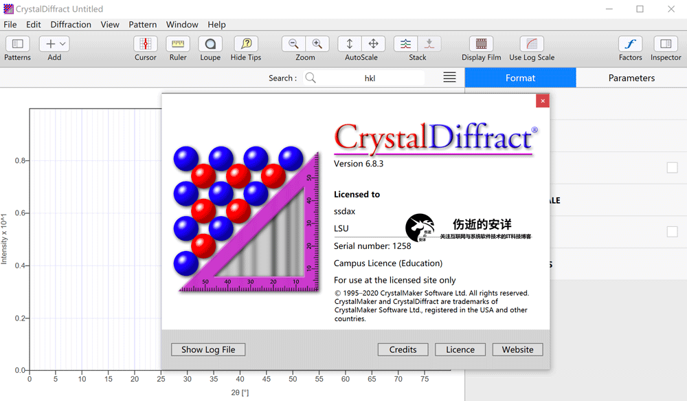 CrystalDiffract 6.8.3.300 破解版下载