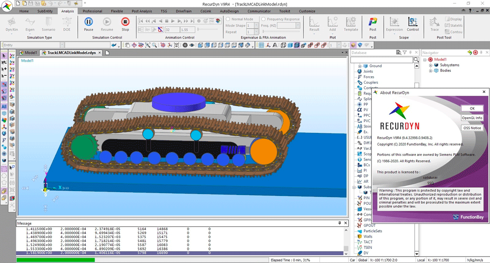 FunctionBay RecurDyn V9R5 SP1 破解版下载