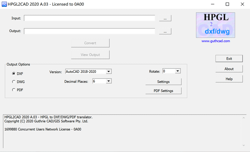 Guthrie HPGL2CAD 2020 A.03 破解版下载