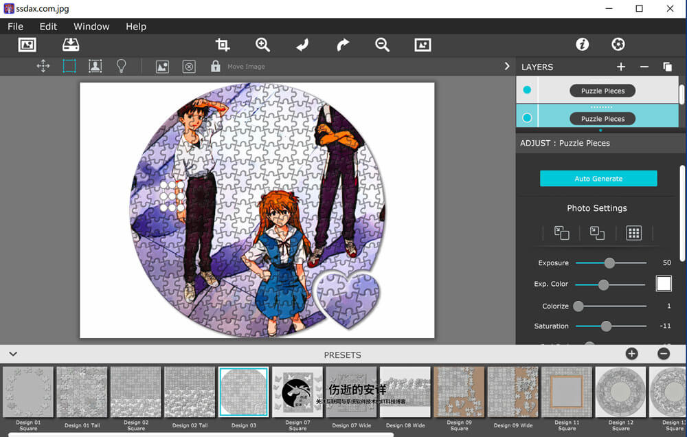 JixiPix PuzziPix Pro 1.0.20 破解版下载【Win+Mac】