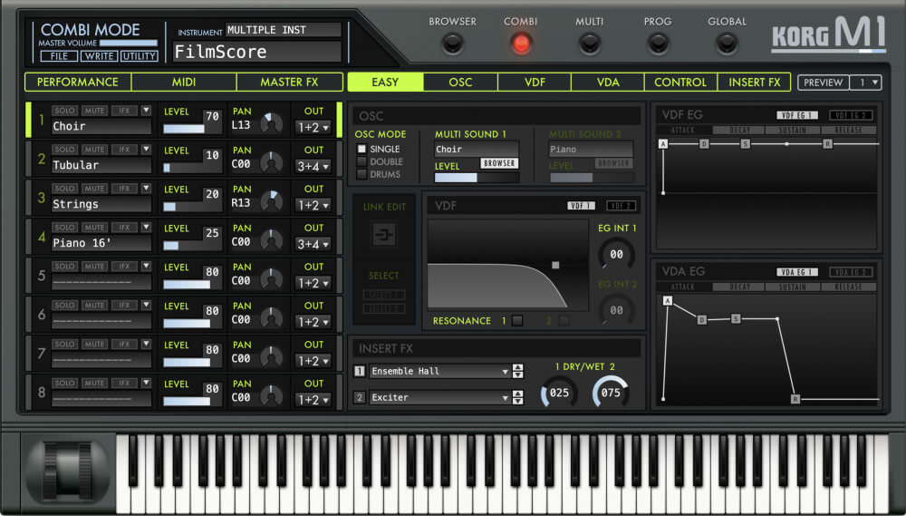 KORG M1 2.0.1 破解版下载