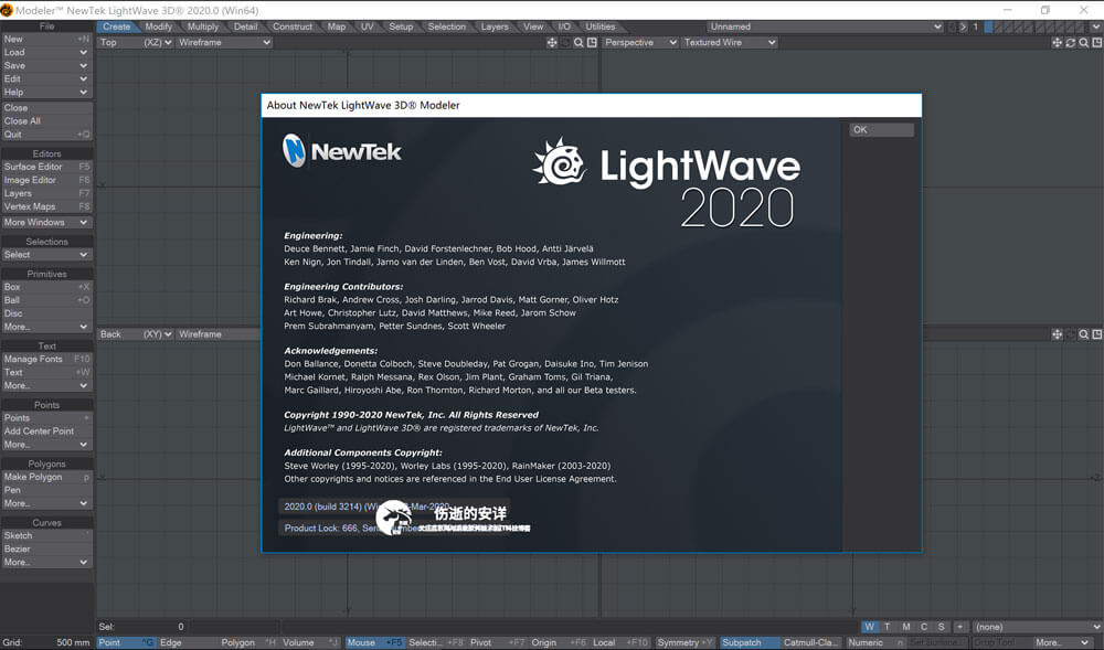 NewTek LightWave 3D 2020.0.3 破解版下载【Win+Mac】