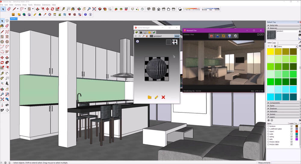 Maxwell for SketchUp v5.2.0 破解版下载