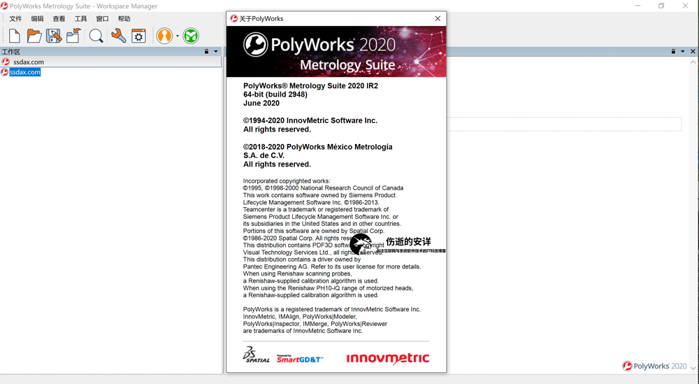 InnovMetric PolyWorks Metrology Suite 2020 IR10.1 破解版下载