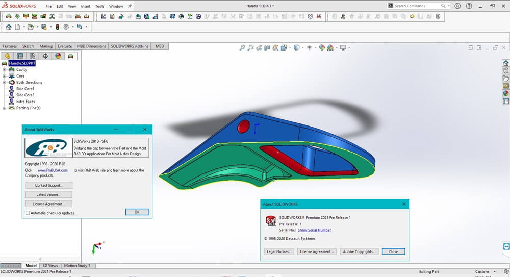 R&B SplitWorks 2019 SP0 for SolidWorks 破解版下载