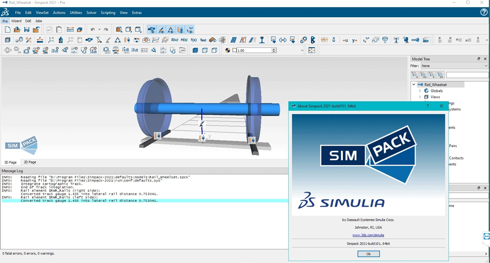 Dassault SIMULIA Simpack 2020.1 破解版下载