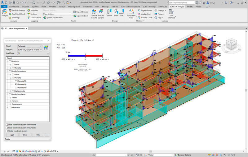 SOFiSTiK BIM Apps 2021-8 for Autodesk Revit 2021 破解版下载