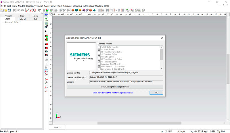 Siemens Simcenter MAGNET 2019.1 破解版下载