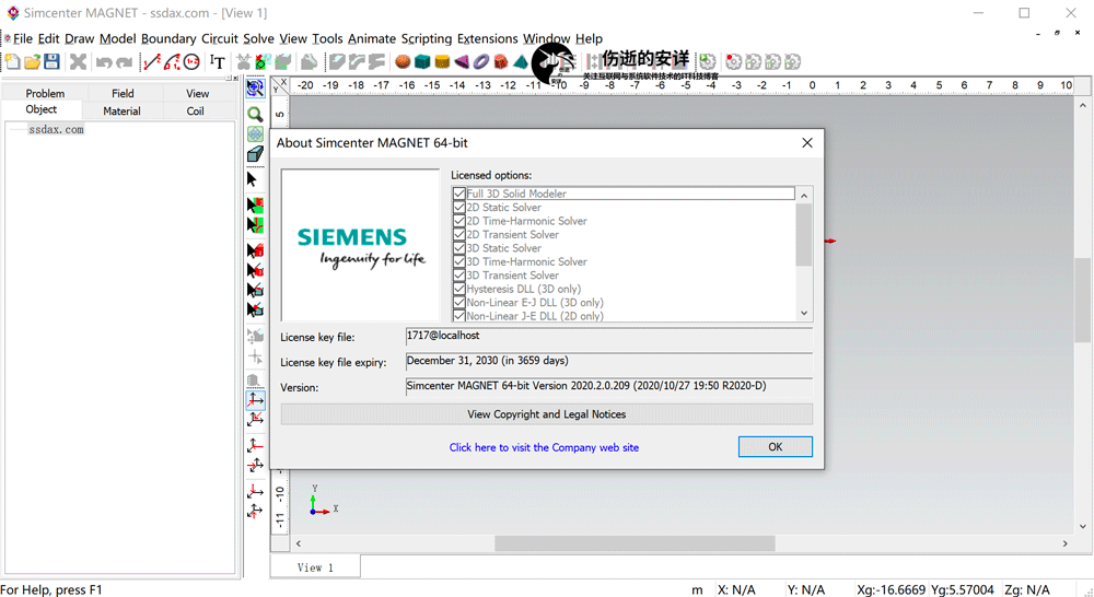 Siemens Simcenter MAGNET 2020.2 破解版下载