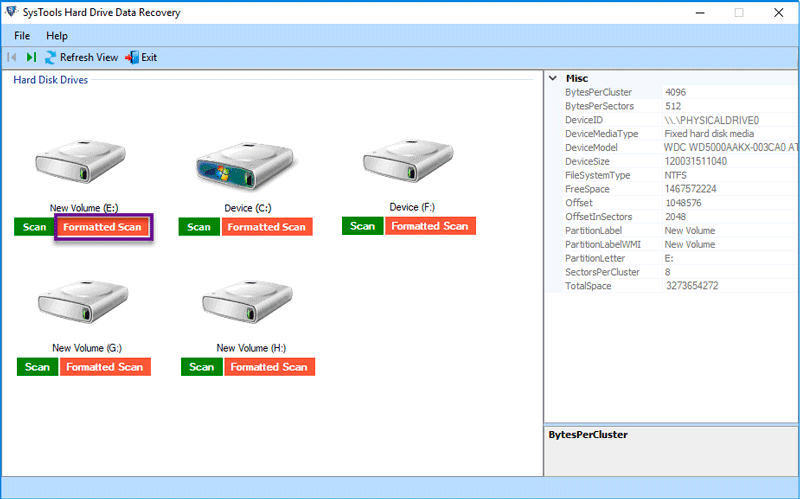 SysTools Hard Drive Data Recovery 12.0.0.0 破解版下载