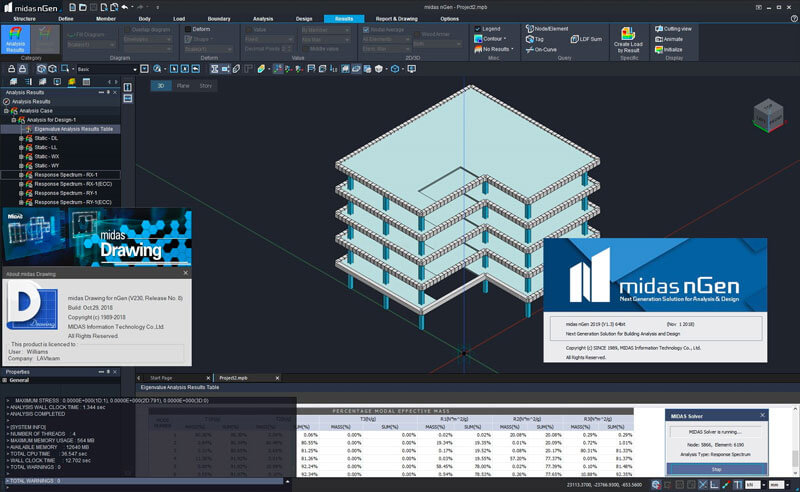 midas nGen & Drawing 2019 v1.3 破解版下载