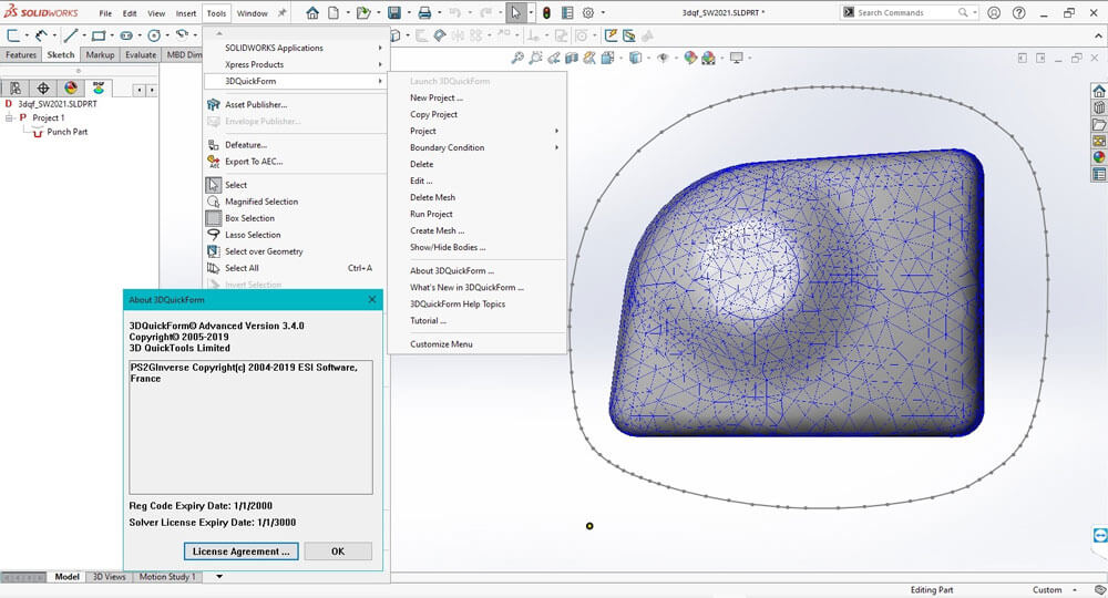 3DQuickForm for SolidWorks v3.4.1 中文破解版下载