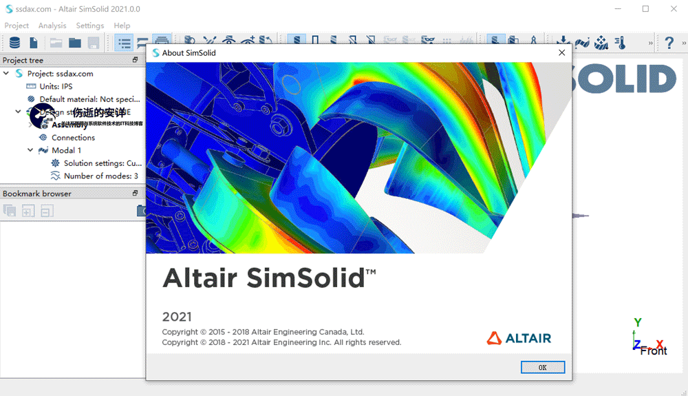 Altair SimSolid 2021.1.1 破解版下载