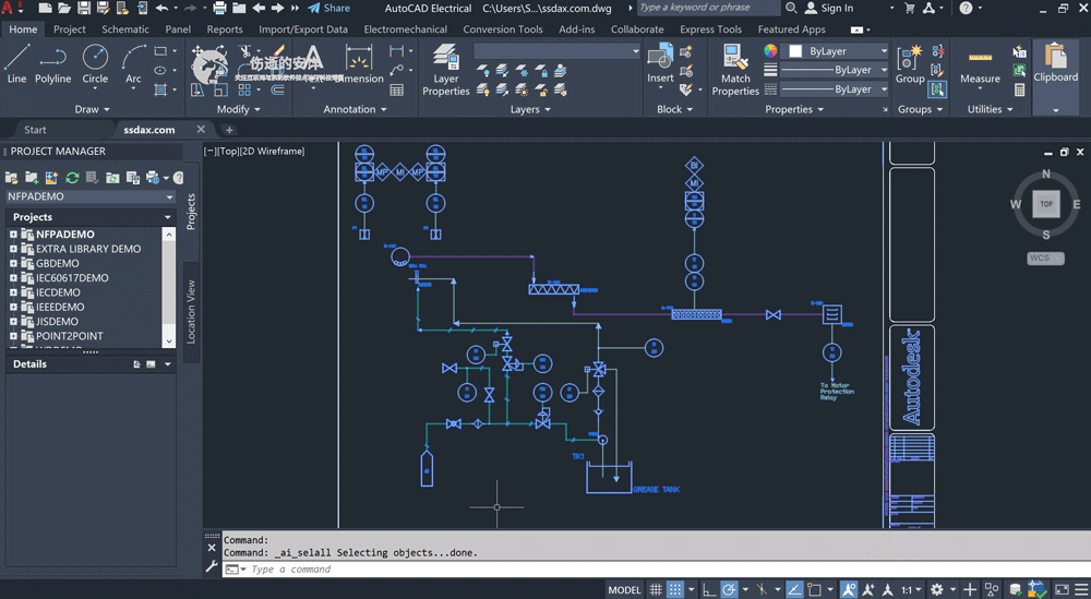 Autodesk AutoCAD Electrical 2022.0.2 破解版下载