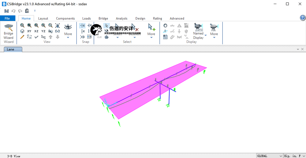 CSI Bridge Advanced 23.3.1 破解版下载