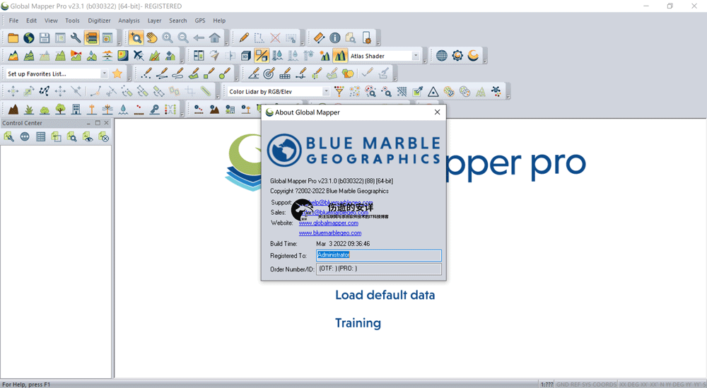 Global Mapper Pro 23.1.0 Build 030322 破解版下载