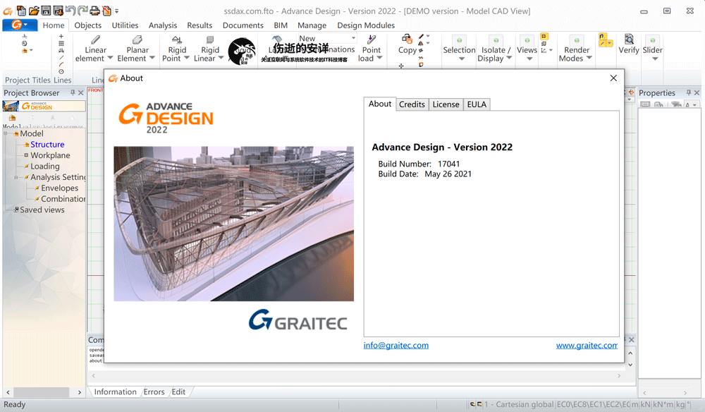 Graitec Advance Design 2022.0 破解版下载