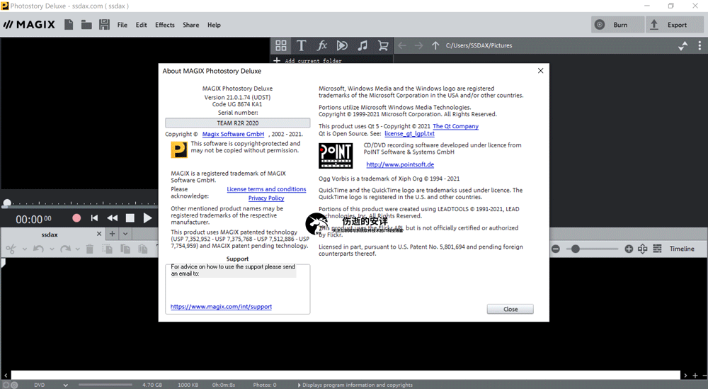 MAGIX Photostory 2022 Deluxe 21.0.2.120 破解版下载