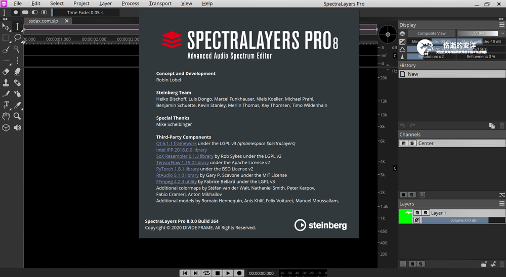 Steinberg SpectraLayers Pro 8.0.20 破解版下载