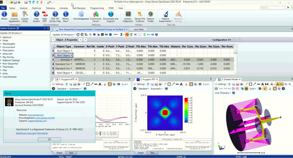 ANSYS Zemax OpticStudio 2022 R2.02 破解版下载