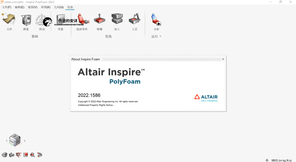 Altair Inspire PolyFoam 2022.3.1 破解版下载